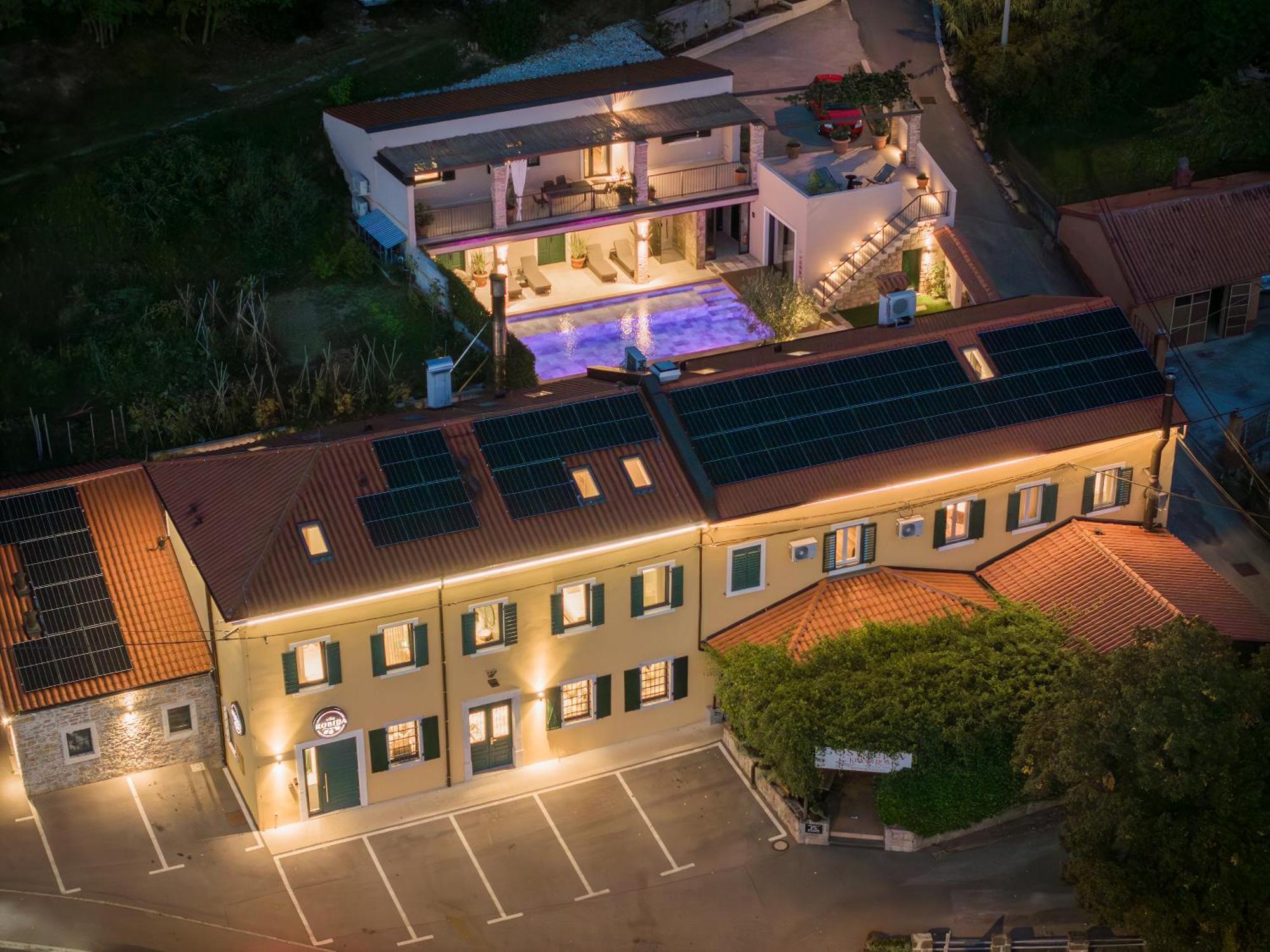 Vila Robida Rooms & Spa Crni Kal Exterior photo